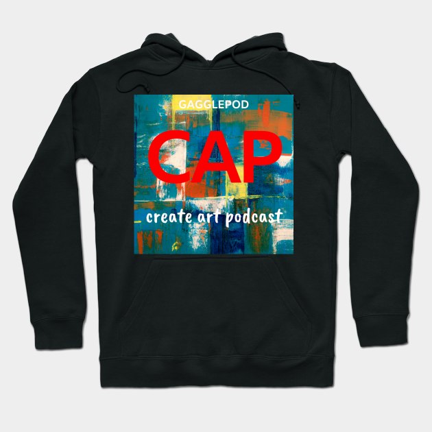 CAP Logo Hoodie by Create Art Podcast